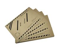 Mailcoms Late Meter Mailing Posting Envelopes with Extra Strong Gummed Adhesive - C4 Size, 381 x 254 mm - Pack of 25, 50, 100, 200, 250 (25)