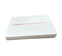Mailcoms Universal Double Sheet White Labels - Super Strong Adhesive - Compatible with Franking Machine - Pack of 200, 500, 1000 (500)
