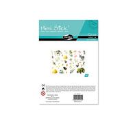 Maildor AE010O - Mimi'Stick STICKERS - Bumper Pack of 12 sheets - Dimensions: 21 cmx 16cm - FARM ANIMALS AND TRACTOR DESIGNS (Approx. 444 stickers included)