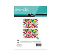 Maildor AE120O - GEOMETRIC STICKERS - 20 sheets - Dimensions: 16 cm x 21 cm - DECORS (3120 stickers) - Children's Creative and Leisure Activity - DIY TOOL