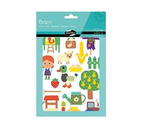 Maildor AE165C -STICKERS Baby - 6 sheets - Dimensions: 14.8 x 21 cm - From 2 years - FARM (102 stickers) - Children's Creative and Leisure Activity - DIY