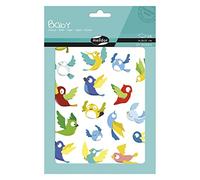 MAILDOR AE210C - Bag of 6 boards of stickers - Baby Birds - Decorative stickers - From 2 years old - Large size stickers - Children's Creative Leisure - 14.8 x 21 cm board - 117 Stickers