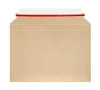 Mailer Envelopes/Strong E-Flute Cardboard 10/Pack - Capacity A5 Book Mailers Expand to Fit 25mm Thick - Large Letter Size at 25mm. (180x235mm)(A5-180 x 235mm)