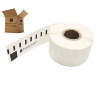 MAILERPRO 1 x 99017 Address Label Rolls Compatible for Dymo LabelWriter & Seiko Turbo SLP Label Printers - 12mm x 50mm - 220 Labels per Roll