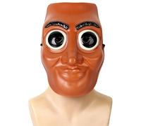 Mailfull Tung Tung Sahur Mask Funny Mask with Stylized Figure for Halloween Carnival Cosplay Masquerade