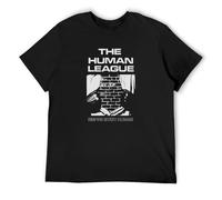 MAILI Empire State Human 7" Single - Human League - Limited Edition Tribute Classic Breathable T Shirt Black L