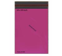 Mailing Bags BANGYPOST 100 Pcs Shipping Poly Postal Self Seal Bags in Size 14” x 19” Inch Size Large Mailing Bags Big Postage Packaging Bags 356mm to 483mm Hot Pink