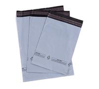 Mailing Bags - Grey Recycled Self Seal Envelopes 400mm x 525mm - 16" x 21" - Pack of 50