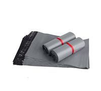 Mailing Bags - Strong Grey Sealable Parcel Bags with Self-Seal Closure - Waterproof and Lightweight Postage Bags for Packaging Postal, Parcels (100, 9x12 Inches)