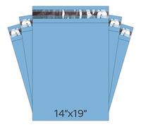 Mailing Bags, YUNJU Shipping Poly Postal Self Seal Bags in Size 14 x 19 Inch Size Small Mailing Bags Postage Packaging Bags 356mm to 483mm Blue 5 Pack