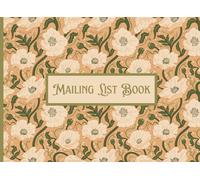 Mailing List Guest Book: Art Nouveau Guestbook for Collecting Names, Emails, Phone Numbers, Customer Contacts, Event Register Logbook for Community ... Helpful for Small Business Development