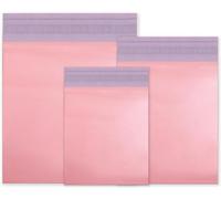 Mailing Postal Bags, 50 Mixed Strong Large Pink Mailing Bags, 3 Sizes Packaging Mailers Posting Shipping Post Parcels Bags Postage Use in Parcel, Delivery, Shipping, Mail, Package