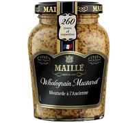 Maille Wholegrain Mustard since 1747 for pork, beef, and salad dressings 210 g
