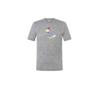 Super.natural Johnny Regular Fit Short Sleeve T-shirt Grey XL Man