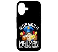 Mailman Gnome Postman Motif Adult Humor For Men Funny Saying Case for iPhone 17