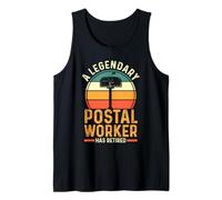 Mailman Retirement | A Legendary Postal Worker Has Retired Tank Top