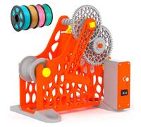 MAIMAILE 3D Filament Spool Winder, Electric/Manual Spool Winder, With 6W Motor, Without Tangling, Removable Modular Design, for Wires Weighing 1 Kg, for 3D Printing Enthusiasts, Textile Artists