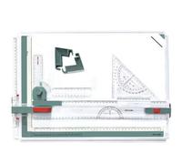 MAIMAILE Drawing Board, Drafting Table Multi-Function Painting, 8°-11° Tilt Angle, with Parallel Motion and Adjustable Angle, for Technical Drawing, Metric System Art, Architectural Graphics Supplies