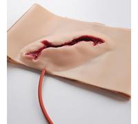 MAIMAILE Leg Wound Hemostasis Control Training, Thigh Wound Packing Trainer, Wearable Design, Simulated Thigh/Arm Trauma Bleeding Scene, Reusable Wound Trainer Model, for First Aid Training