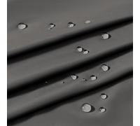 MaiMaiSuan 400T Grey Matte Nylon Taffeta Fabric 60" Wide High Density Waterproof Soft Warm Nylon Fabric for Clothing Sewing Down Jacket Outdoor Interchange Jacket Children Cotton Coat,10 Yards