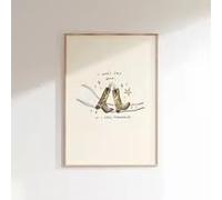 MAIMANG I Wont Fall Back If I Fall Forward Lyrics Wall Print | Olivia Dean The Art of Loving | Music Art | Baby Steps For Posters(20x30cm/Internal Frame)