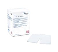Maimed - non-sterile Mull slot-compresses - white - 7,5 x 7,5 cm - 100 Piece
