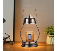 Maimeili Candle Warmer Lamp with Timer Dimmable for Women Mom New Home Kitchen Office Decor Light for Jar Candles with 2 Bulbs（NO Candles）