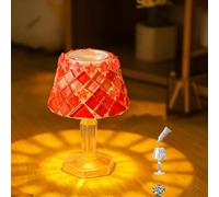 Maimeili DIY Kit Mosaic Night Light Cordless Turkish Table Lamp