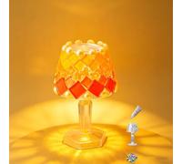 Maimeili DIY Kit Mosaic Night Light Cordless Turkish Table Lamp