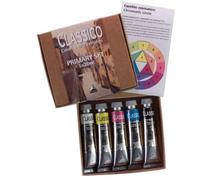 MAIMERI Classico Fine Art Oil Paint Set, 5 x 20ml Primary Colours, Ideal for Professional Artists