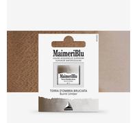 MaimeriBlu : Watercolour Paint : Half Pan : Burnt Umber