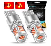 Maimiao 7440 WY21W LED Bulb 7440NA 3157A 3357 3357A 89SMD 2016 12-24V Brilliant Red LED Tail Brake Lights Parking Lights Fog Lights Position Lights 2PCS