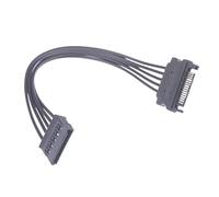 Main board connecting line, 1pc 15Pin Male to Female Power Extension Cable HDD SSD Supply for PC 20 CM