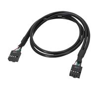 Main board connecting line, USB2.0 Internal Mainboard Header Cable 9pin Female to Extension E8BA 1pc(50cm)