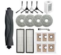 Main Brush and Mop Cloth Set for L10 For L10s For Ultra For L10s Pro Vacuum Cleaner Cleaning Essentials