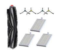 Main Brush Compatible With Midea M6/M61/M62/M63/M64/M6 Vacuum Cleaner Spare Replacement Parts Roller Main Side Brush Mop Cloth Filter (Color : B)