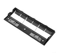 Main Brush Cover Compatible with For Deebot For X1 For TURBO For Omni For TURBOT8950 Featuring Sealed Pad for Floor Clinging Effect (Black)
