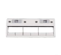 Main Brush Cover for Deebot N10 X1 for t8 Reusable Plastic Main(White) | Reusable plastic design, compatible with N10 X1 for t8, prevents dust leakage, easy for snap-on install