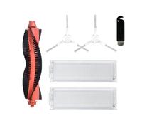Main Brush Cover, HEPA Filter, Mop Holder, Main Brush, Side Brush, Mop Cloth, Compatible For Mijia Robot Vacuum Mop 3C B106CN, Vacuum Cleaner parts (Color : Set a)