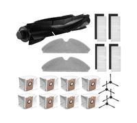 Main Brush Dust Bag Filters Main Rolling Brushes Mop Cloths Cleaning Pads，Compatible For Proscenic M7 Pro Vacuum Cleaner Accessories
