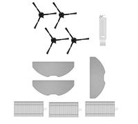 Main Brush Filter Wipes/Fit For 360 S8 S8 Plus Vacuum Cleaner Robot Spare Part Accessory Set Replacement Swepping Robot Filter Sweeping Robot Set (Color : Package4)