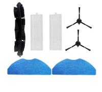 Main Brush Filter Wipes For 360 S8 S8 Plus Vacuum Cleaner Robot Accessory Set Replacement Swepping Robot Sweeper Spare Part Commendable (Color : 1set)