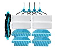 Main Brush Hepa Filter Mop Cloth Parts. Compatible For Cecotec Conga 3290 3390 3490 3590 3690 3790 3890, Sweeping Robot Accessories Full Set. (Color : Set18)
