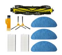 Main Brush,Hepa Filter,Mop,Vacuum Cleaner Parts Spare,Compatible For Neatsvor X500 X520 X600 Pro Tesvor X500 T8 S6,Compatible For Ikhos Create NetBot S15 (Color : As shown-17)