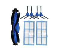 Main Brush HEPA Filter Side Brush。 Compatible for Goovi 1600PA D380 D382。Compatible for Coredy R3500 DeenKee DK600 Robotic Vacuum Cleaner Parts (Color : 12pcs)