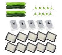 Main Brush & Hepa Filter & Side Brush & Dust Bag Compatible With IRobot Roomba I7 E5 E6 I Series Vacuum Parts (Color : As the picture-04)