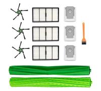Main Brush & Hepa Filter & Side Brush & Dust Bag Kit Compatible With IRobot Roomba S9 S9+ Series Vacuum Cleaner Parts (Color : As the picture-02)
