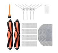 Main Brush Hepa Filter Side Brush Mop Cloth Clean Tool Kit Compatible With Xiaomi Mijia G1 MJSTG1 Mi Robot Vacuum-Mop Essential Parts (Color : For G1-12)