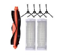 Main Brush Hepa Filter Side Brush Mop Cloth/Fit for Xiaomi STYJ02YM Mi Mop Pro Conga 3490 Viomi V2 PRO V3 SE V-RVCLM21B 3C B106CN (Color : Army Green)