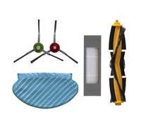 Main Brush Hepa Filter Side Brush Mop Cloth Set/Fit For Ecovacs Deebot Ozmo 920 950 Vacuum Cleaner Parts Sweeping Robot Set (Color : As the picture-04)